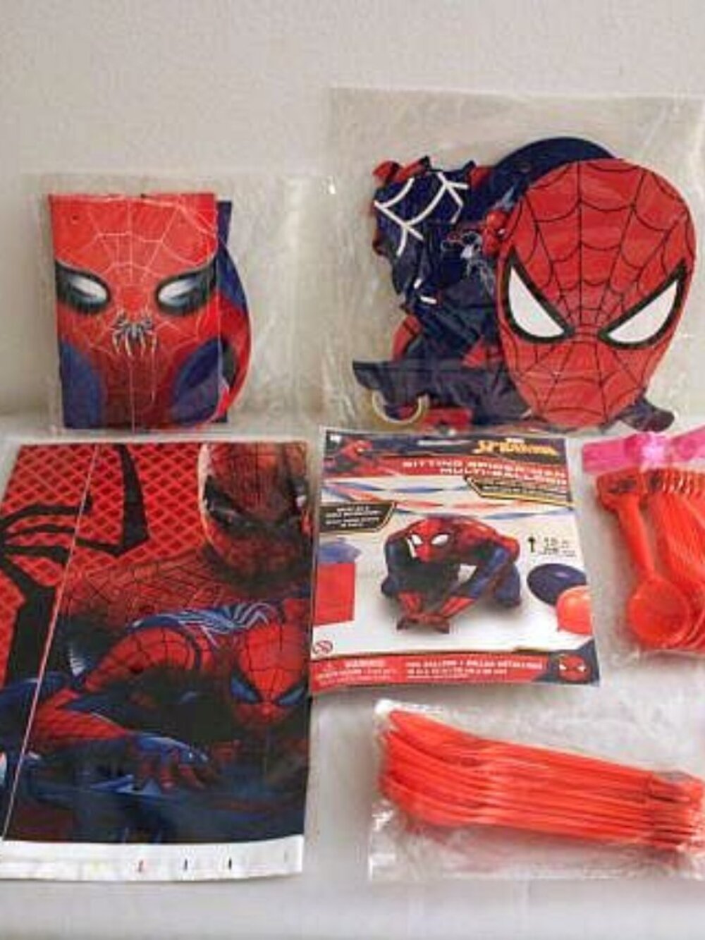 Party Supplies Theme - Spiderman Birthday Party Supplies - New